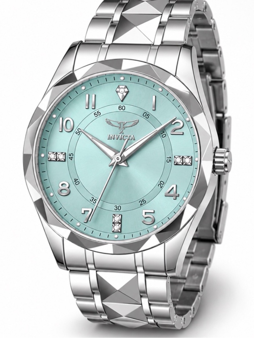 Invicta Men’s Specialty Watch with bright blue & silver